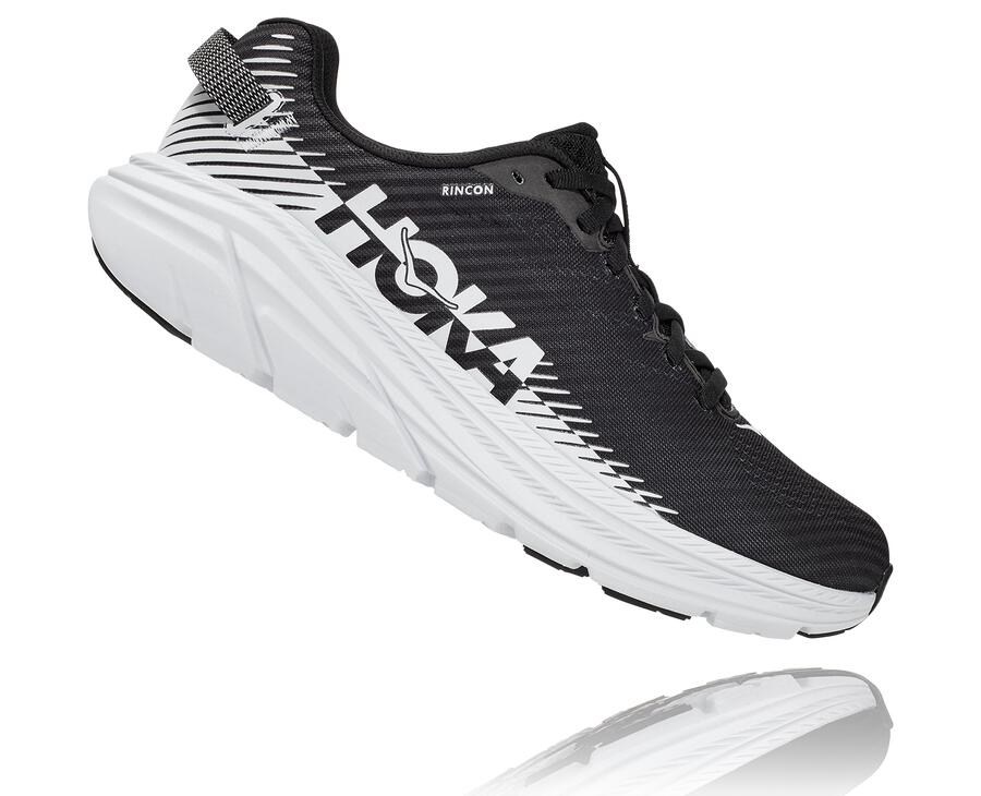 Hoka One One Tenisky Damske Čierne/Biele - Rincon 2 - 84516-LGFB